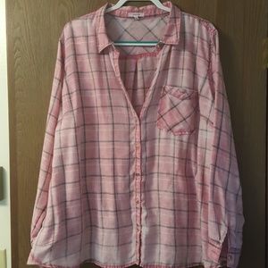 Pink plaid